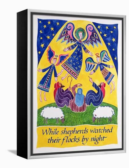 While Shepherds Watched their Flocks by Night-Cathy Baxter-Framed Premier Image Canvas