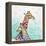 Whimsical Giraffes-Walela R.-Framed Stretched Canvas