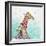 Whimsical Giraffes-Walela R.-Framed Art Print