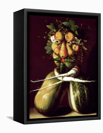 Whimsical Portrait-Giuseppe Arcimboldo-Framed Premier Image Canvas