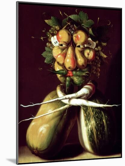 Whimsical Portrait-Giuseppe Arcimboldo-Mounted Giclee Print