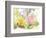 Whimsy in the Garden I-Jennifer Goldberger-Framed Art Print