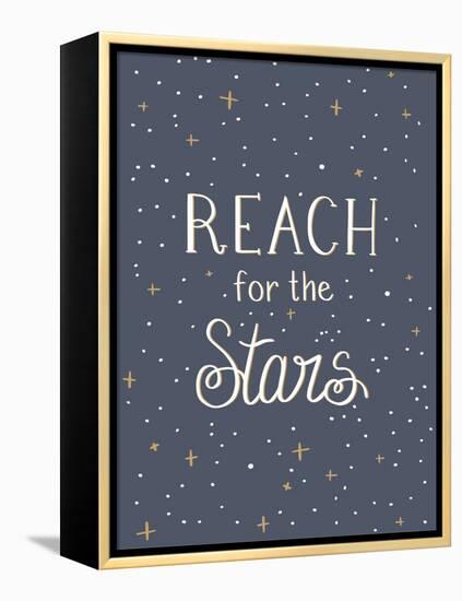 Whimsy Stars-Cody Alice Moore-Framed Stretched Canvas