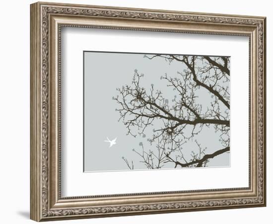 Whimsy Tree-Erin Clark-Framed Art Print