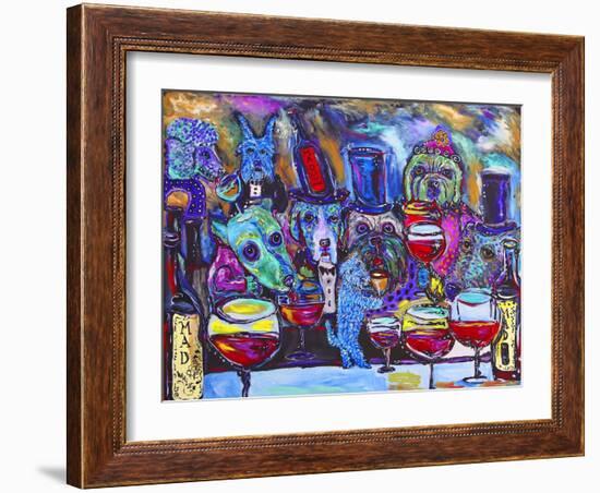 Whine Bar-MADdogART-Framed Giclee Print