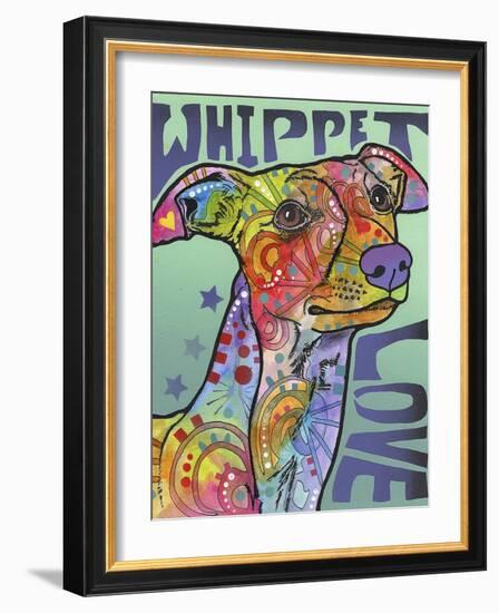 Whippet Love-Dean Russo-Framed Giclee Print