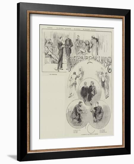 Whips in Parliament-Thomas Walter Wilson-Framed Giclee Print