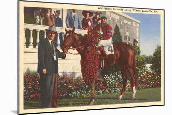 Whirlaway, Kentucky Derby Winner-null-Mounted Art Print