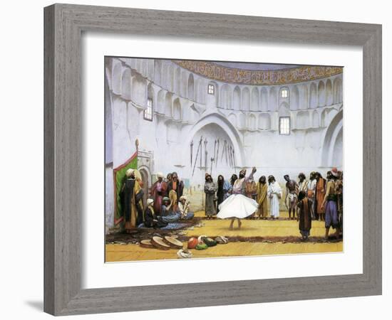 Whirling Dervishes, c.1895-Jean Leon Gerome-Framed Giclee Print