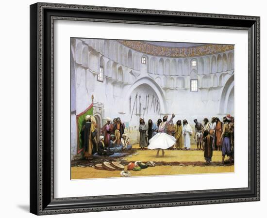 Whirling Dervishes, c.1895-Jean Leon Gerome-Framed Giclee Print