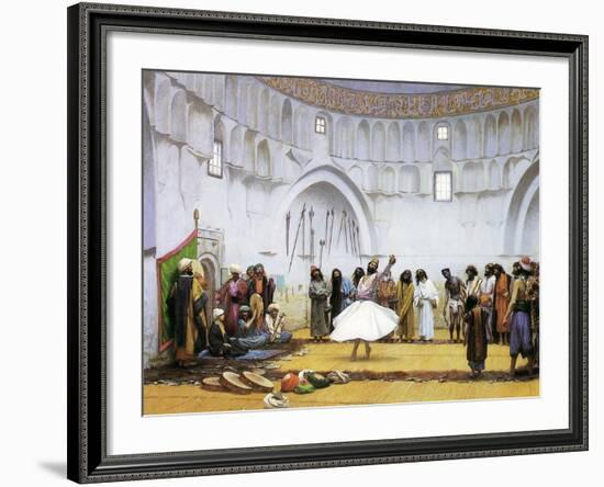 Whirling Dervishes, c.1895-Jean Leon Gerome-Framed Premium Giclee Print