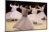 Whirling dervishes dancing, Goreme, Cappadocia, Turkey-Keren Su-Mounted Photographic Print