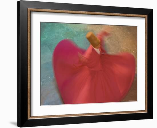 Whirling Dervishes, Performing the Sema Ceremony, Istanbul, Turkey-Gavin Hellier-Framed Photographic Print