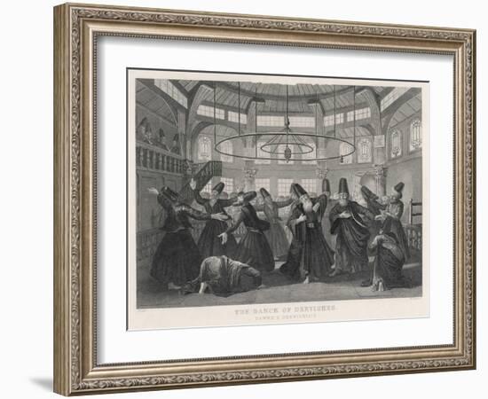 Whirling Islamic Dervishes-W. Forrest-Framed Art Print