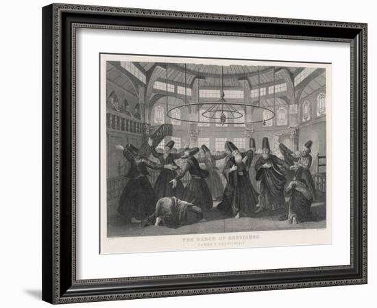 Whirling Islamic Dervishes-W. Forrest-Framed Art Print