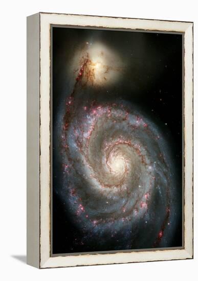 Whirlpool Galaxy-null-Framed Premier Image Canvas