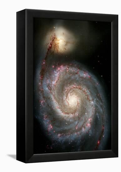 Whirlpool Galaxy-null-Framed Premier Image Canvas