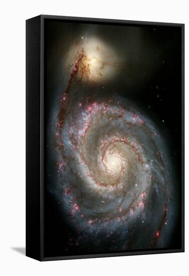 Whirlpool Galaxy-null-Framed Premier Image Canvas