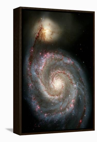 Whirlpool Galaxy-null-Framed Premier Image Canvas