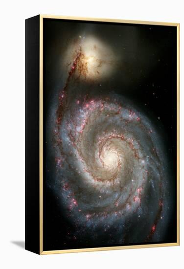 Whirlpool Galaxy-null-Framed Premier Image Canvas