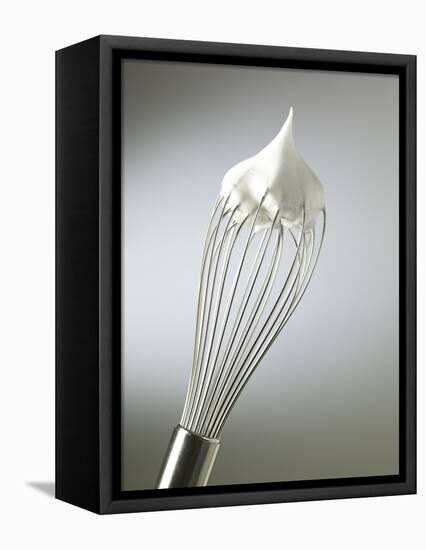 Whisk with Beaten Egg-whites-Steve Lupton-Framed Premier Image Canvas