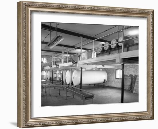 Whisky Blending at Wiley and Co, Sheffield, South Yorkshire, 1960-Michael Walters-Framed Photographic Print