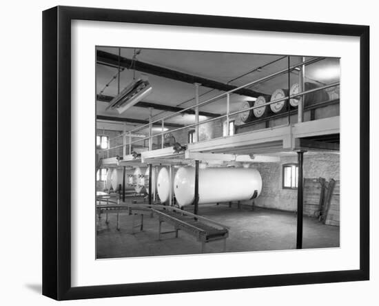 Whisky Blending at Wiley and Co, Sheffield, South Yorkshire, 1960-Michael Walters-Framed Photographic Print