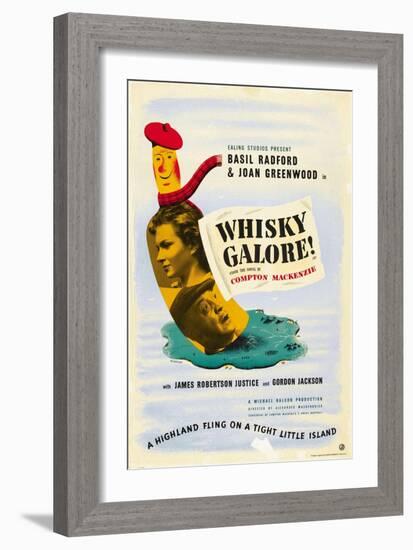 Whisky Galore-null-Framed Art Print