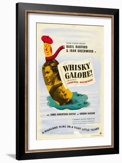 Whisky Galore-null-Framed Art Print