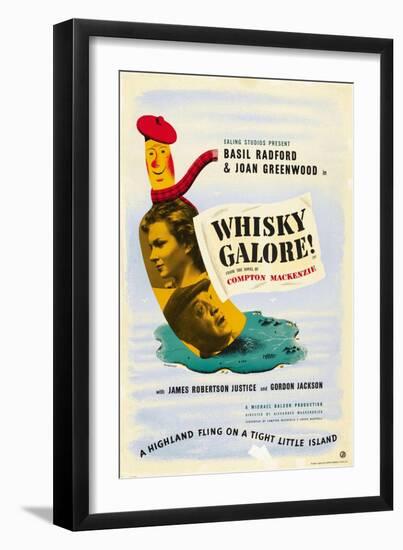 Whisky Galore-null-Framed Art Print