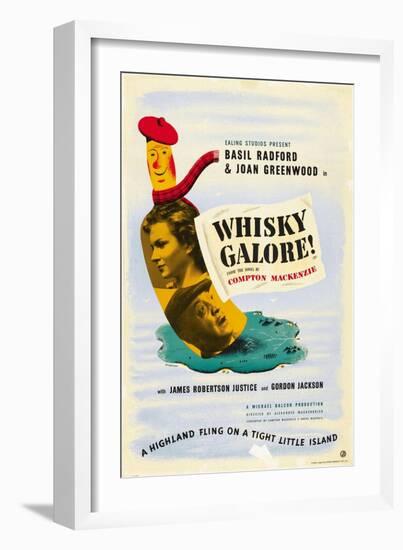 Whisky Galore-null-Framed Art Print