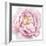 Whisper Floral-Bella Dos Santos-Framed Art Print