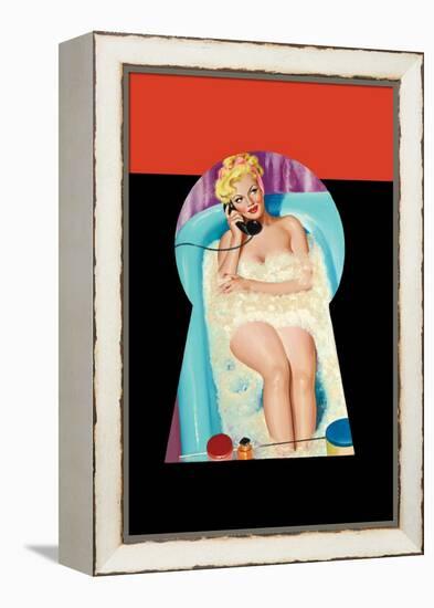 Whisper Magazine; Bubble Bath-Peter Driben-Framed Stretched Canvas