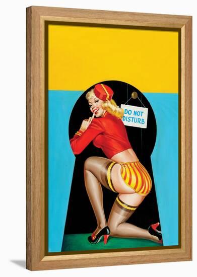Whisper Magazine; "Through the Keyhole"-Peter Driben-Framed Stretched Canvas