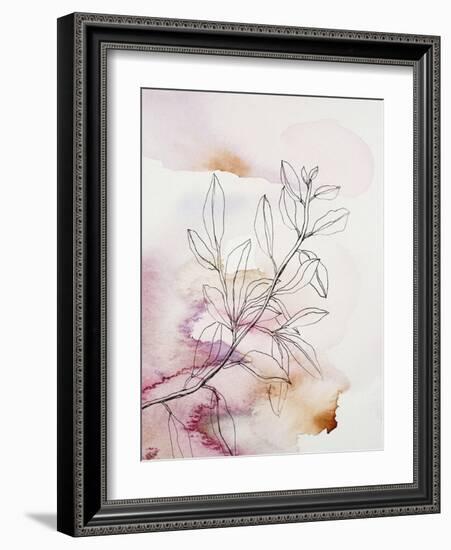 Whisper Petals III-Hope Bainbridge-Framed Art Print
