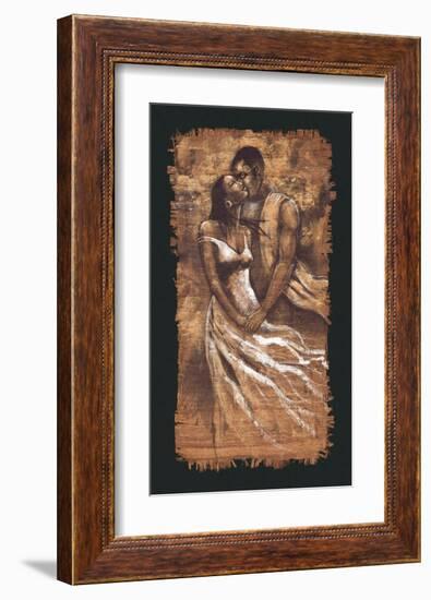 Whisper-Monica Stewart-Framed Art Print