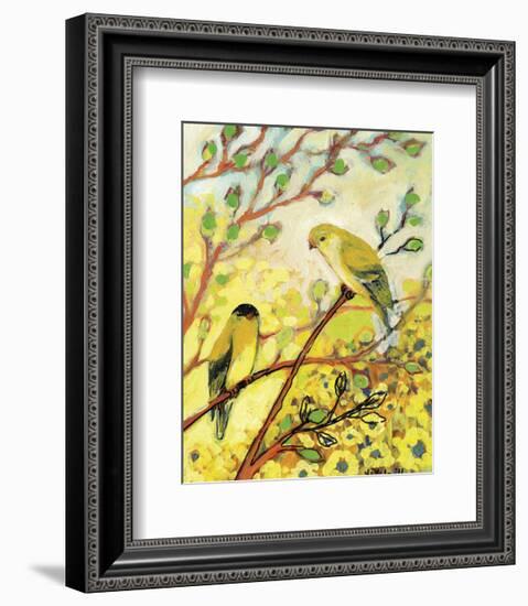 Whispered Secrets No. 2-Jennifer Lommers-Framed Art Print