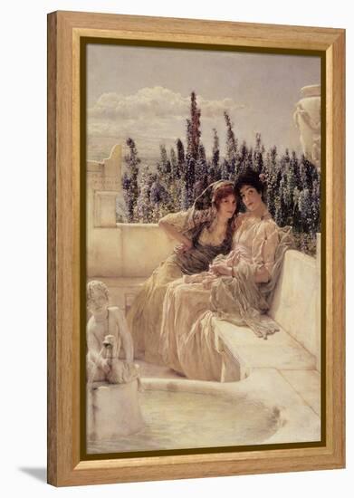 Whispering Noon, 1896-Sir Lawrence Alma-Tadema-Framed Premier Image Canvas