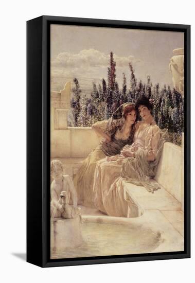 Whispering Noon, 1896-Sir Lawrence Alma-Tadema-Framed Premier Image Canvas