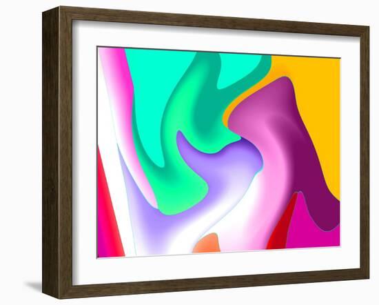 Whispering Waves-Ruth Palmer 3-Framed Art Print