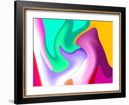 Whispering Waves-Ruth Palmer 3-Framed Art Print