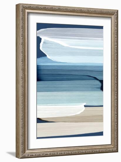 Whispers of the Beach I-Emma Peal-Framed Art Print