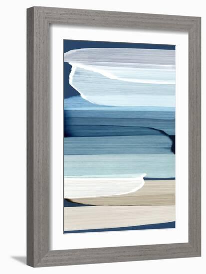 Whispers of the Beach I-Emma Peal-Framed Art Print