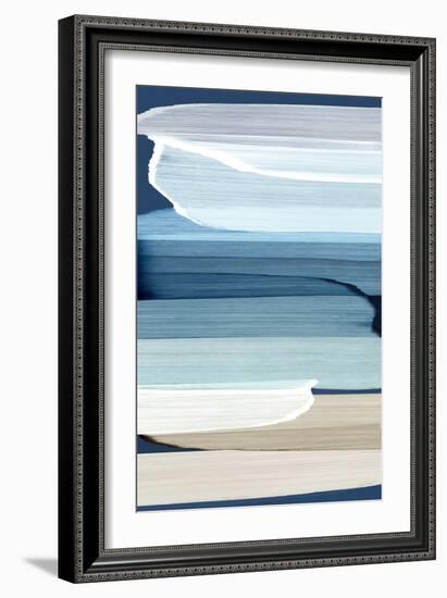 Whispers of the Beach I-Emma Peal-Framed Art Print