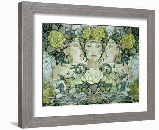 Whispers-Linda Ravenscroft-Framed Giclee Print