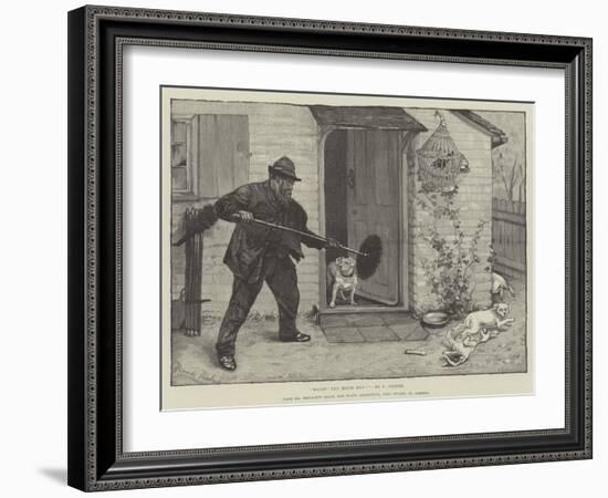 Whist! the Bogie Man! from Mr Mendoza's Black and White Exhibition, King Street, St James'S-null-Framed Giclee Print