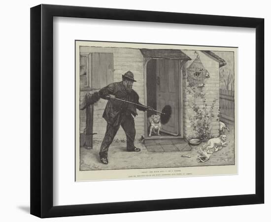 Whist! the Bogie Man! from Mr Mendoza's Black and White Exhibition, King Street, St James'S-null-Framed Giclee Print