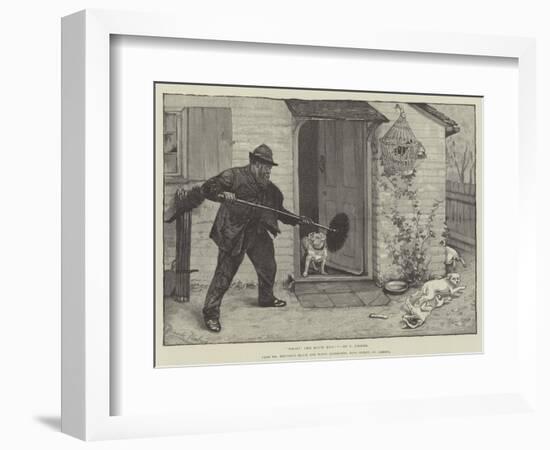 Whist! the Bogie Man! from Mr Mendoza's Black and White Exhibition, King Street, St James'S-null-Framed Giclee Print