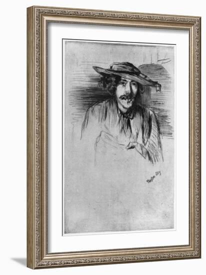Whistler, 1859-James Abbott McNeill Whistler-Framed Giclee Print