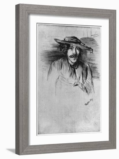 Whistler, 1859-James Abbott McNeill Whistler-Framed Giclee Print